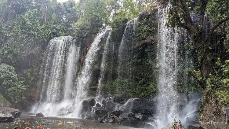 phnom kulen waterfall cambodia